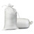 Empty Woven Sandbag, Polypropylene, 45CM Width x 75CM Length, 25 Kg Weight Capacity, White, 25 Pcs/Pack
