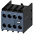 Siemens Auxiliary Switch, 3RH2911-1FA04, 3RT2 Series, 4NC, IP20