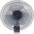 Clikon Wall Fan W/ Remote Control, CK2192, 16 Inch, 55W
