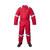 B-Max Flame Resistant Work Coverall, BM1109F, 100% Cotton, 220-240 GSM, L, Red