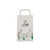 Hotpack Paper Bag, 18CM Height x 9CM Width x 29CM Depth, Flat Handle, White, 10 Pcs/Pack