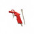 MTX Pneumatic Air Blow Gun With Elongated Curved Nozzle, 573329, 12 Bar, 1/4 Inch Connection Size, 135MM Nozzle Length