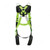 Jech Safety Harness, JE145002N, Vertex Comfy I, 45MM Width, 100 Kg Weight Capacity, Green/Black