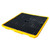 Sai-U 4 Drum Spill Pallet, DP004L, 2600 Kg Static Load Capacity, Yellow/Black