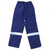 Prime Captain Permanent Flame Retardant Jacket/Trouser, FRPS300, 100% Cotton, 300 GSM, L, Blue