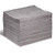 Dsorb Pure Sorbent Pad, GP102, Polypropylene, 40CM Width x 50CM Length, Grey, 100 Pcs/Pack