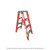 Wallclimb Double Sided Step Ladder, WFGLA-9, Fibreglass, 9 Step, 2.7 Mtrs Max Height, 175 Kg Weight Capacity