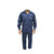 Workman Polycotton Safety Pant and Shirt, Size M, Navy Blue