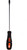 Clarke Fibre Handle Flat Screwdriver, SDF8FC, 8 Inch Length