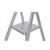 Pro-Tech Straight Ladders, EM-618, Aluminium, 1 Side, 9 Steps, 2.2 Mtrs Max. Height, 150 Kgs Weight Capacity