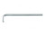 Kingtony Extra Long Arm Type Hex Key with Allen Head, 112519M, H19