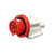 Gewiss 90 Deg Surface Mounting Socket Inlet, GW60430, IP67, 16A, 3P+E, White-Red
