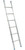 Dorfit Straight Ladder, Aluminium, 1 Side, 6 Steps, 2.1 Mtrs