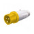 Gewiss Straight Connector, GW60012, IP44, 32A, 2P+E