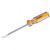 Tolsen Flat Screwdriver, 20017, 4.0MM Tip Size x 100MM Blade Length