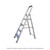 Emc Platform Step Ladder, ESL-09, Aluminum, 1 Side, 9 Steps, 2.7 Mtrs, 90.71 Kgs