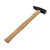 Beorol Machinist Hammer With Wooden Handle, C200, 0.2Kg