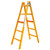 Beorol Wooden Ladder, DME2X5, 2 Sides, 5 Steps, 1.5 Mtrs, 220Kg