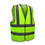 Empiral Safety Vest, E108093001, Star, Neon Green and Black, S