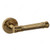 Doganlar Door Handle, Venedik, Zinc, Gold Plated