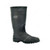 Vaultex Steel Toe Gumboots, RBB, Size42, Black, Mid Calf