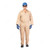 Vaultex Coverall, 1BV, 190GSM, M, Beige