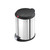 Hailo Pedal Waste Bin, HLO-0513-019, Pedal Bin T1 M, 11 Litres, Silver