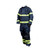 Naffco Fire Fighting Suit, Aquila Fire 1, Nomex, L, Navy Blue