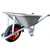 Artco Wheel Barrow, 58 Litres, 1 Wheel, Grey