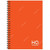 Navneet Hard Case Wiro Notebook, NAV85509, A5, 80 Sheets, Orange