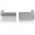 ACS Glass Hinge, 439-SN-GLASS-HINGES, Silver