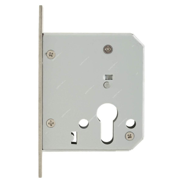 ACS Door Lock Body, 55D-LOCKBODY, Stainless Steel, Silver