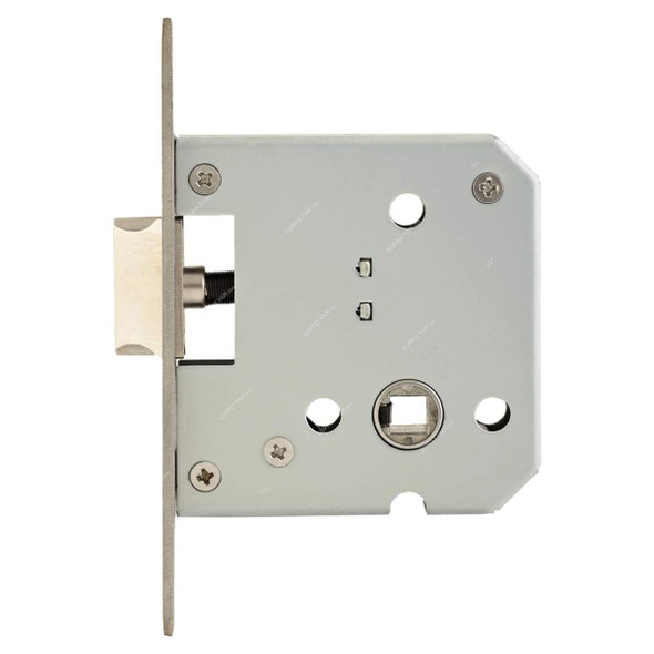 ACS Latch Door Lock Body, 55L-LCKBDY-SN, Stainless Steel, Silver