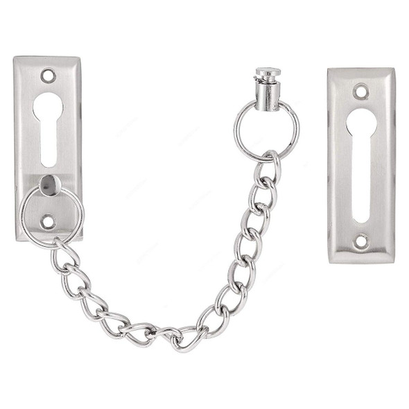 ACS Door Chain, DCHAIN-12-SS, Brass, Silver