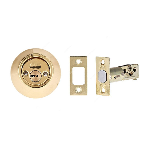 ACS Dead Lock 102 Key, 102-PB-H-S-LxL, Gold