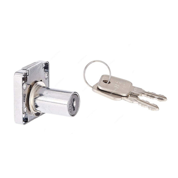 ACS Drawer Lock, 6100-32MM-CP, Chrome