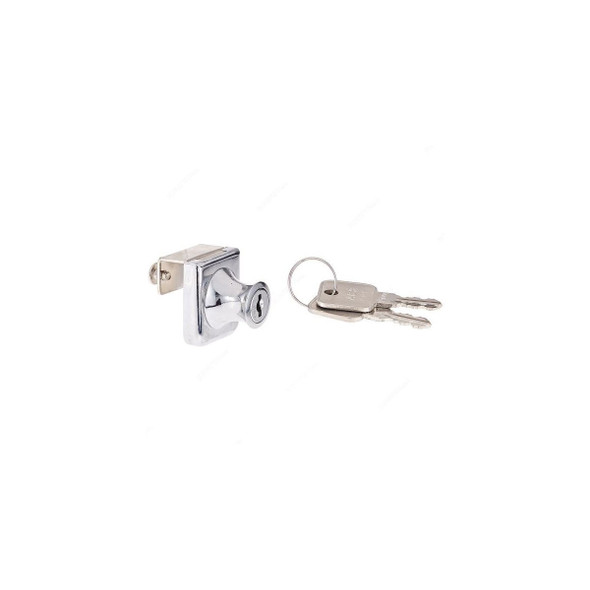 ACS Drawer Lock, 8400-8mm, Silver