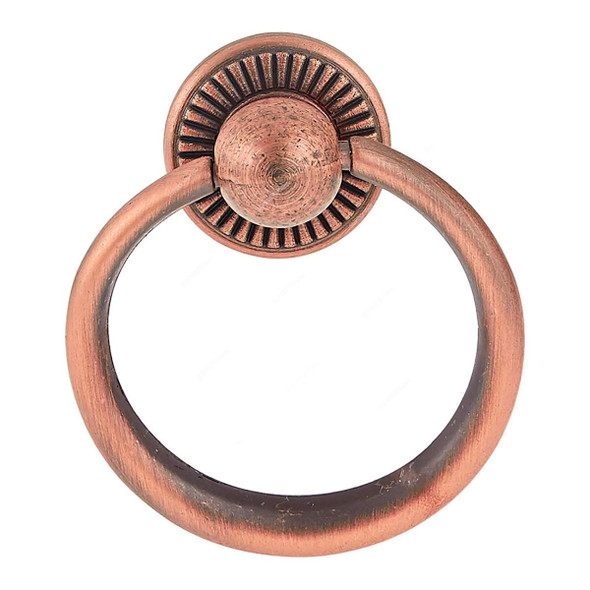 ACS Door Ring Knob, M-7235-RING-KNOB-AC, Antique Copper