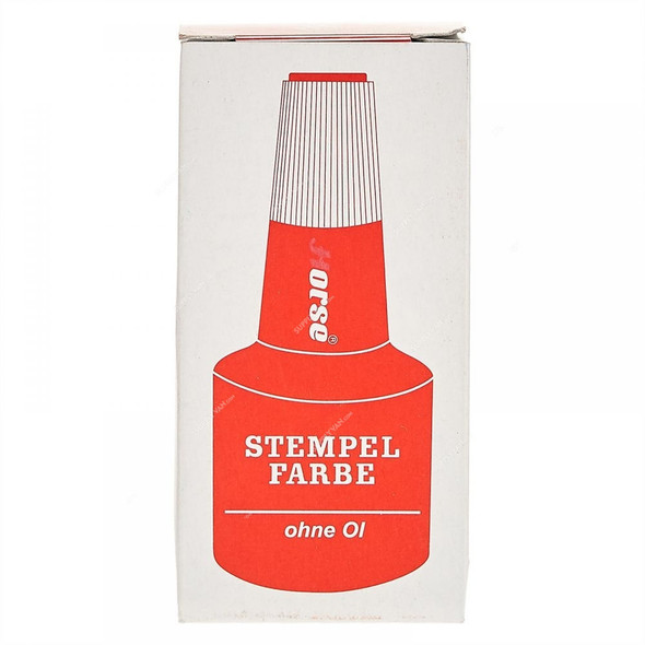 Horse Stamp Pad Refill Ink Without Oil, INK-R, Red