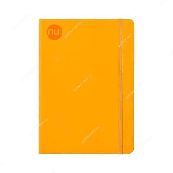 Nuco Journal Spectrum Notebook, NUJSA5Y, A5, A5, 80 gsm, 160 Pages, Yellow