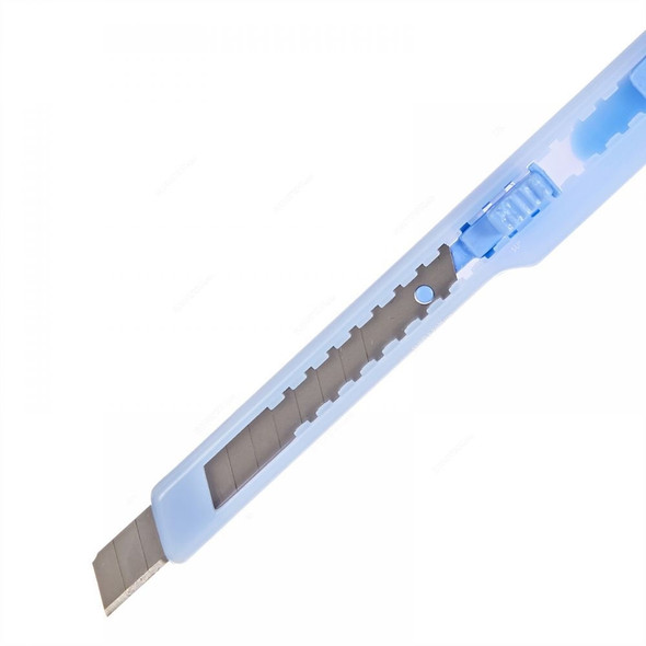 Horse Cutter Knife with Blade, H-102B-PK5, 8.5 x 0.9 cm, Blue, PK10