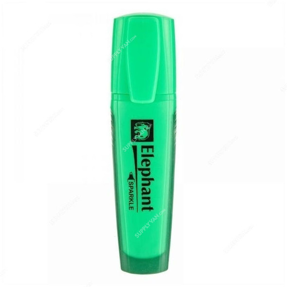 Elephant Highlighter, 206895PK8, Green, 8 Pcs/Pack