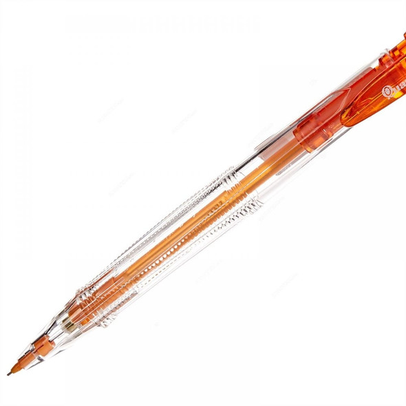 Quantum Mechanical Pencil, QM227PK12O, 0.5MM, Orange, PK4
