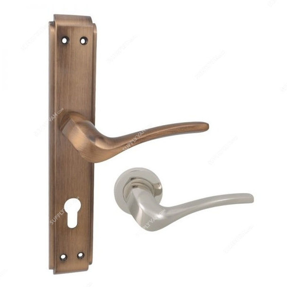 Ozcanlar Door Handle, RIO, Zinc, Screw Mount, 250MM