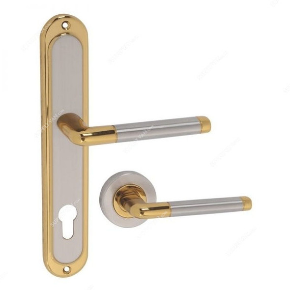 Ozcanlar Door Handle, YILDIZ, Zinc, Screw Mount, 250MM