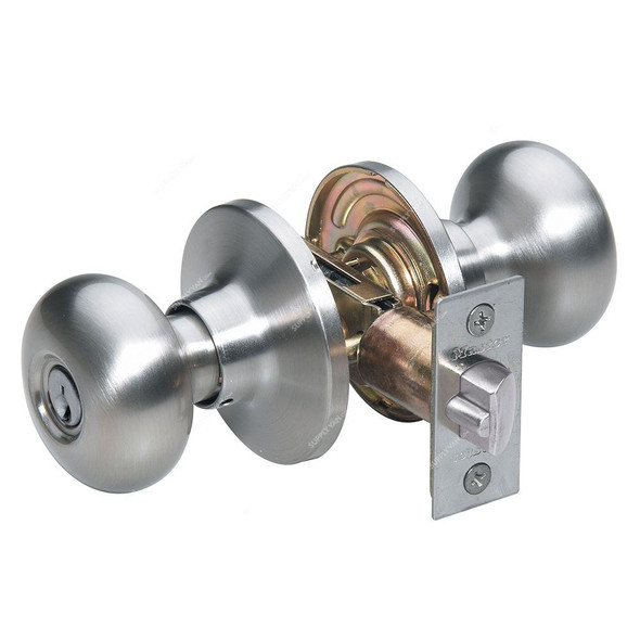 Master Lock Door Lock Knob, MLBCO0115, For Bedroom or Bathroom Doors
