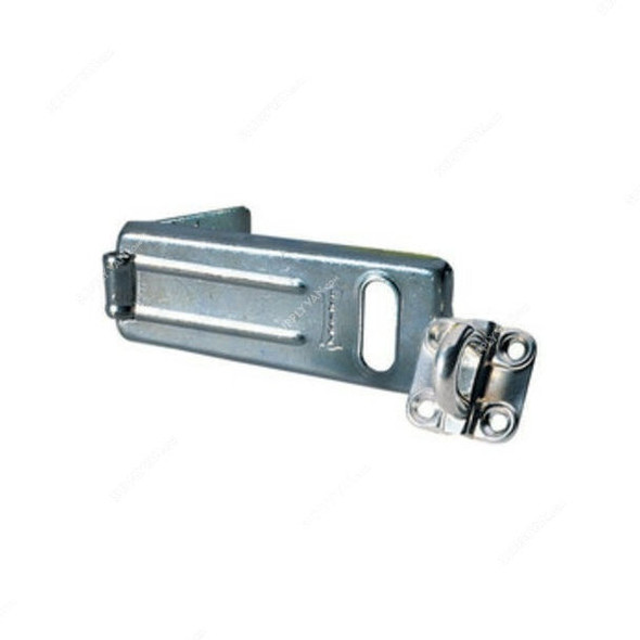 Master Lock Wrought Hasp, ML704EURD4, Hardened Steel, Pry Resistant