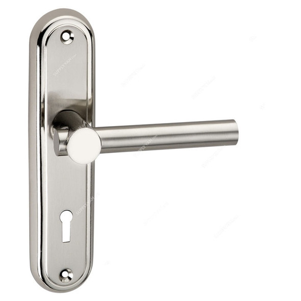 Link Door Handle, 1003-KY CY, Mild Steel, Screw Mount, 150MM