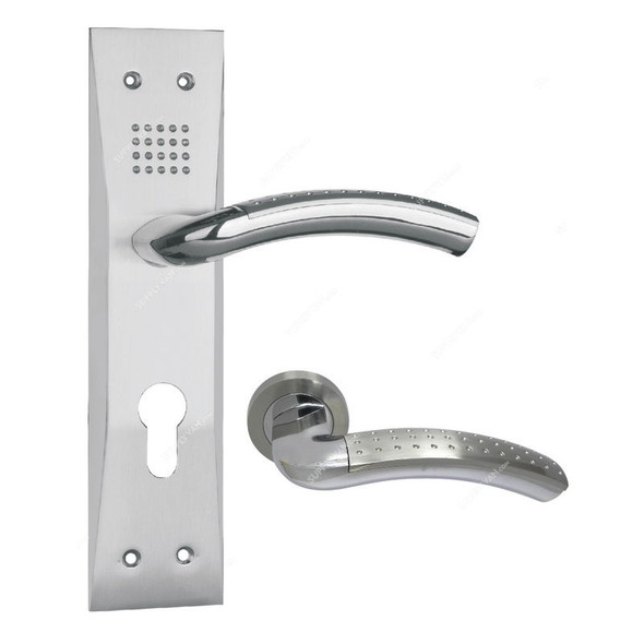 Burano Door Handle, AA102-AA23, Zinc, Screw Mount, 250MM