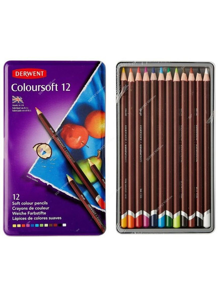 Derwent Colorsoft Pencil, RXL0701026, 99 Percentage Lightfast, Multicolor